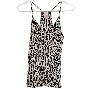 1379 * No Boundaries Animal Print Tank Cream Black Size S (3/5)